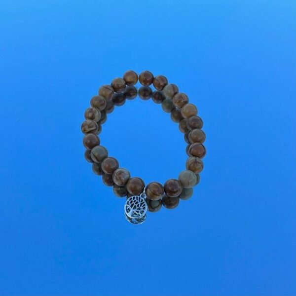 bracelet bois fossilisé