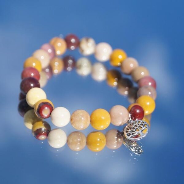Bracelet en Jaspe Mokaïte – Image 2