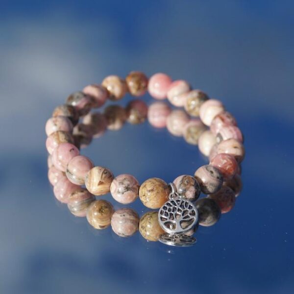 Bracelet en Rhodochrosite – Image 2